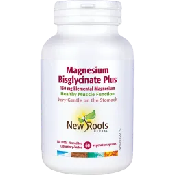 New Roots Magnesium Bisglycinate Plus 150 mg 60 Capsules | 每天不同折扣, 全网最低价格 | 种类齐全的保健品店铺 VITASHOP, 只有你想不到, 没有你买不到 !