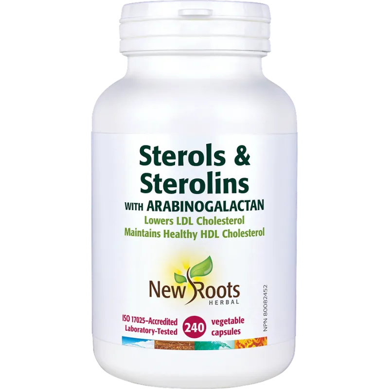 Sterols & Sterolins with Arabinogalactan 240 Capsules | Safest & Easiest Shopping Vitamins Online | VITASHOP