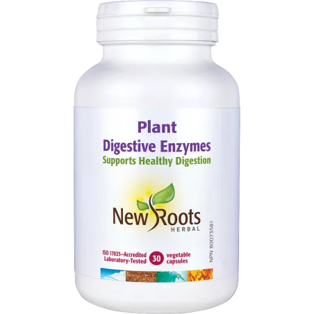 New Roots 뉴 루츠 식물 소화 효소 30캡슐 (Expiry: 06/2024) | 매일 업데이트되는 특가 상품 | VITASHOP