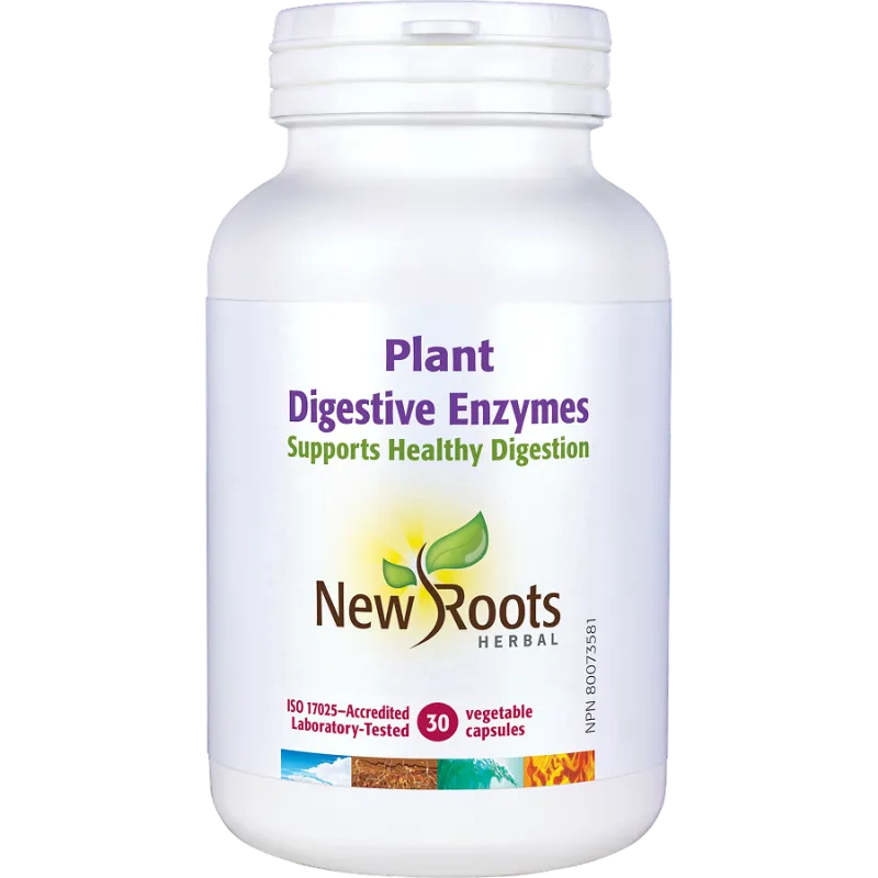New Roots 뉴 루츠 식물 소화 효소 30캡슐 (Expiry: 06/2024) | 매일 업데이트되는 특가 상품 | VITASHOP