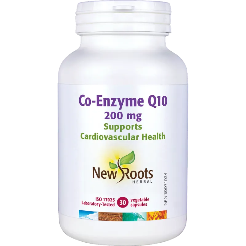 New Roots Co-Enzyme Q10 200 mg 30 Capsules | 每天不同折扣, 全网最低价格 | 种类齐全的保健品店铺 VITASHOP, 只有你想不到, 没有你买不到 !