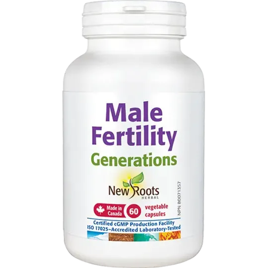 New Roots Male Fertility Generations 60 Capsules | Unbeatable Prices, Daily Deals | VITASHOP
