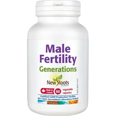 New Roots Male Fertility Generations 60 Capsules | Unbeatable Prices, Daily Deals | VITASHOP