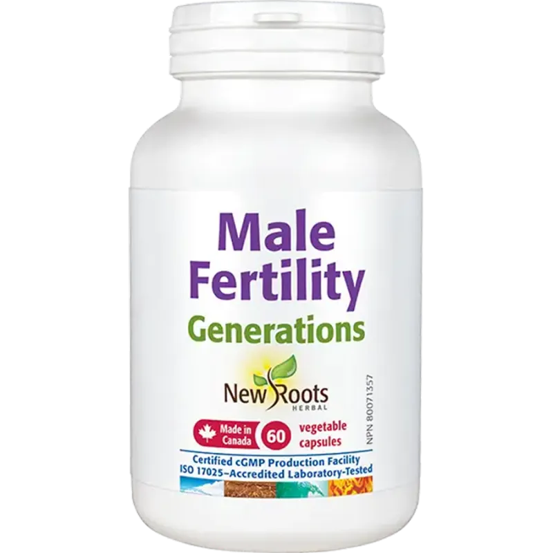 New Roots Male Fertility Generations 60 Capsules | 每天不同折扣, 全网最低价格 | 种类齐全的保健品店铺 VITASHOP, 只有你想不到, 没有你买不到 !