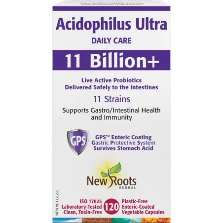 New Roots Acidophilus Ultra 120 Capsules | 每天不同折扣, 全网最低价格 | 种类齐全的保健品店铺 VITASHOP, 只有你想不到, 没有你买不到 !