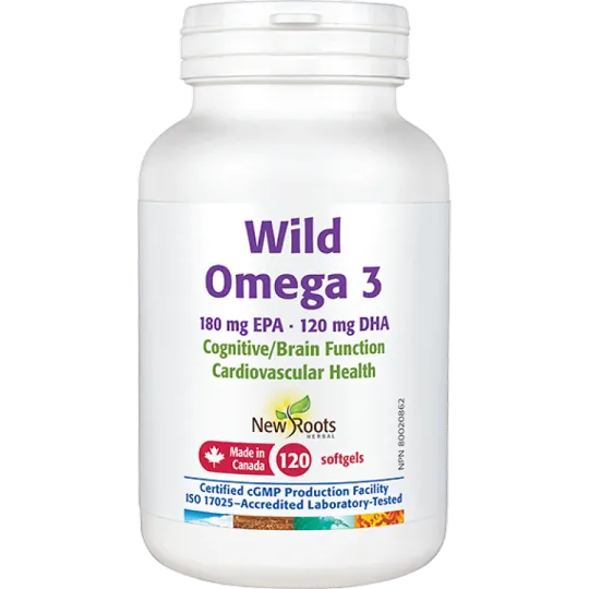 Wild Omega 3 180 mg EPA 120 mg DHA 120 Softgels | Safest & Easiest Shopping Vitamins Online | VITASHOP
