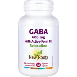 New Roots GABA 600 mg With Activated B6 150 Capsules | 每天不同折扣, 全网最低价格 | 种类齐全的保健品店铺 VITASHOP, 只有你想不到, 没有你买不到 !