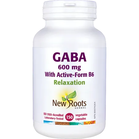 New Roots GABA 600 mg With Activated B6 150 Capsules | 每天不同折扣, 全网最低价格 | 种类齐全的保健品店铺 VITASHOP, 只有你想不到, 没有你买不到 !