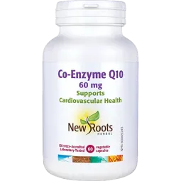 New Roots Co-Enzyme Q10 60 mg 60 Capsules | 每天不同折扣, 全网最低价格 | 种类齐全的保健品店铺 VITASHOP, 只有你想不到, 没有你买不到 !