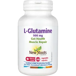 New Roots L-Glutamine 500 mg 240 Capsules | 每天不同折扣, 全网最低价格 | 种类齐全的保健品店铺 VITASHOP, 只有你想不到, 没有你买不到 !