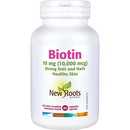 Biotin 10 mg (10,000 mcg) 60 Capsules | Safest & Easiest Shopping Vitamins Online | VITASHOP