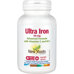 New Roots Ultra Iron 30 mg Advanced Formula 90 Capsules | 每天不同折扣, 全网最低价格 | 种类齐全的保健品店铺 VITASHOP, 只有你想不到, 没有你买不到 !