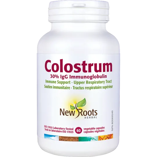 New Roots Colostrum 30% IgG Immunoglobulin 60 Capsules | 每天不同折扣, 全网最低价格 | 种类齐全的保健品店铺 VITASHOP, 只有你想不到, 没有你买不到 !
