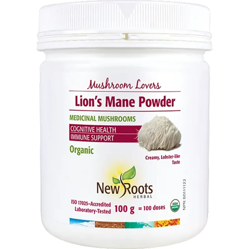 New Roots Lion’s Mane Powder 100 g | 每天不同折扣, 全网最低价格 | 种类齐全的保健品店铺 VITASHOP, 只有你想不到, 没有你买不到 !