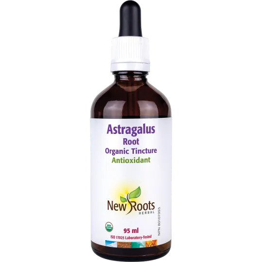 New Roots Astragalus Root Certified Organic 95 ml | Unbeatable Prices, Daily Deals | VITASHOP