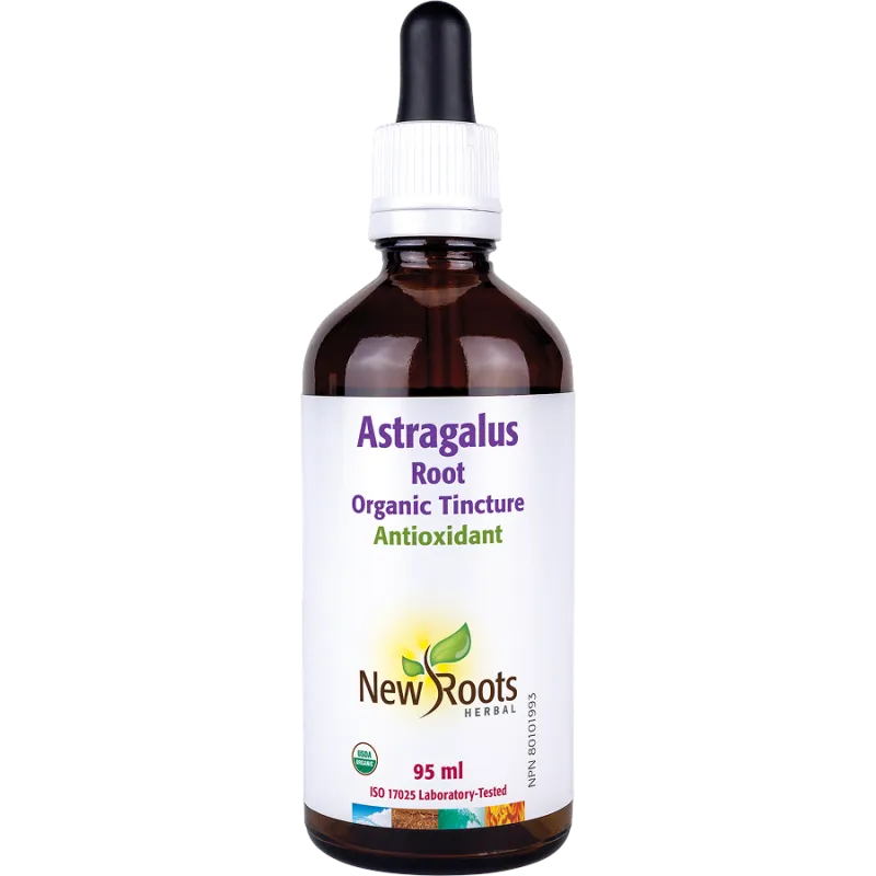 New Roots Astragalus Root Certified Organic 95 ml | Unbeatable Prices, Daily Deals | VITASHOP