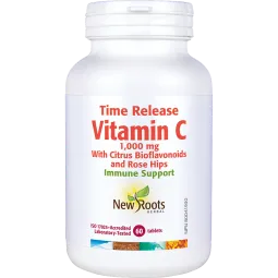 New Roots Time Release Vitamin C 1,000 mg 60 Tablets | 每天不同折扣, 全网最低价格 | 种类齐全的保健品店铺 VITASHOP, 只有你想不到, 没有你买不到 !