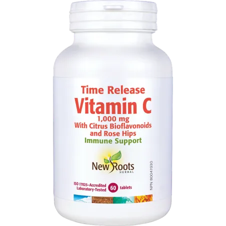 Time Release Vitamin C 1,000 mg 60 Tablets | Safest & Easiest Shopping Vitamins Online | VITASHOP