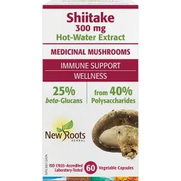 New Roots Shiitake 60 Capsules | 每天不同折扣, 全网最低价格 | 种类齐全的保健品店铺 VITASHOP, 只有你想不到, 没有你买不到 !