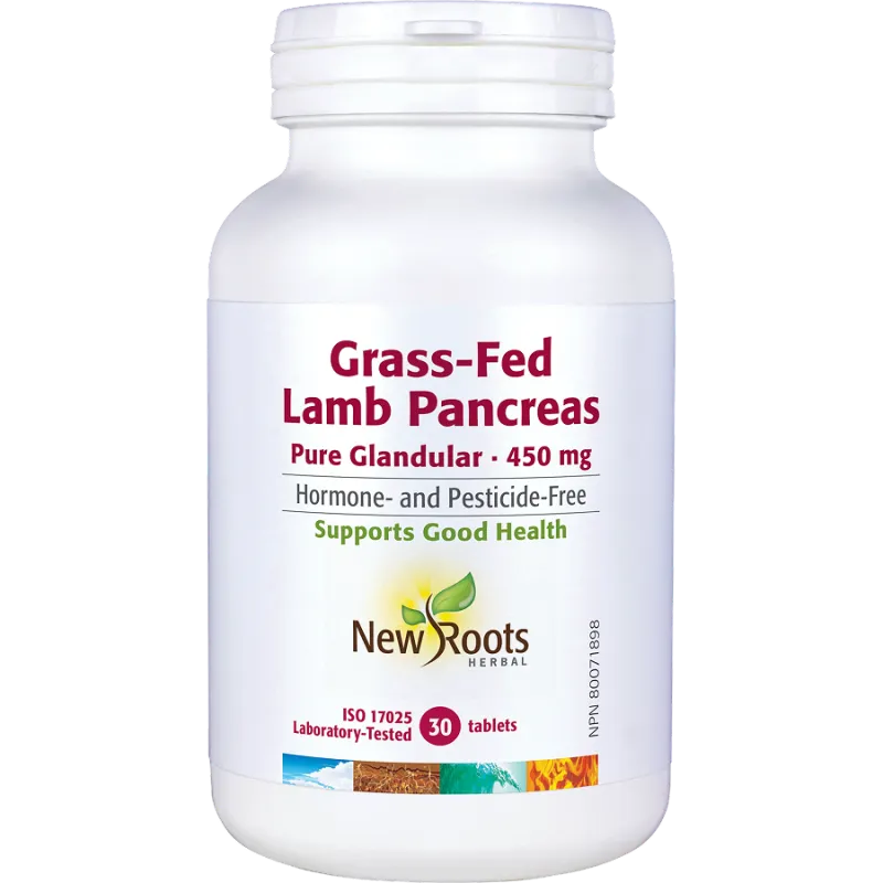 New Roots Grass-Fed Lamb Pancreas Pure Glandular 450 mg 30 Tablets | 每天不同折扣, 全网最低价格 | 种类齐全的保健品店铺 VITASHOP, 只有你想不到, 没有你买不到 !