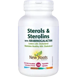 New Roots Sterols & Sterolins with Arabinogalactan 120 Capsules | 每天不同折扣, 全网最低价格 | 种类齐全的保健品店铺 VITASHOP, 只有你想不到, 没有你买不到 !