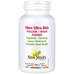 New Roots Fiber Ultra Rich Psyllium + Inulin 340 g | Unbeatable Prices, Daily Deals | VITASHOP