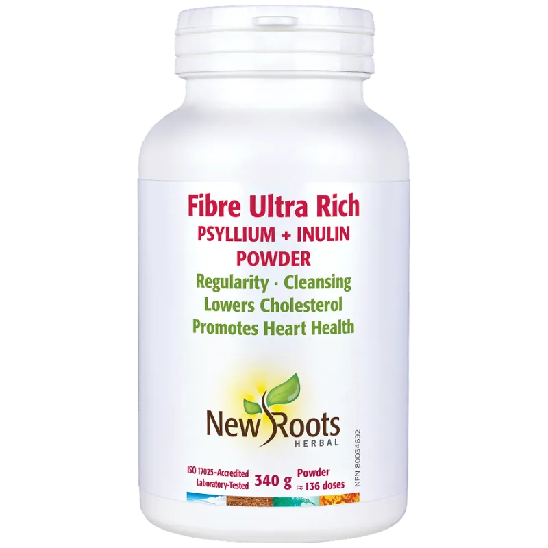Fiber Ultra Rich Psyllium + Inulin 340 g | Safest & Easiest Shopping Vitamins Online | VITASHOP