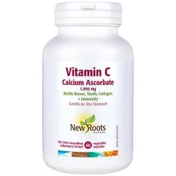 New Roots Vitamin C Calcium Ascorbate 1,000 mg 60 Capsules | 每天不同折扣, 全网最低价格 | 种类齐全的保健品店铺 VITASHOP, 只有你想不到, 没有你买不到 !