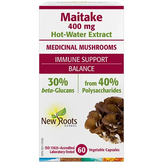New Roots Maitake 60 Capsules | 每天不同折扣, 全网最低价格 | 种类齐全的保健品店铺 VITASHOP, 只有你想不到, 没有你买不到 !