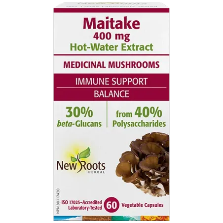 New Roots Maitake 60 Capsules | 每天不同折扣, 全网最低价格 | 种类齐全的保健品店铺 VITASHOP, 只有你想不到, 没有你买不到 !