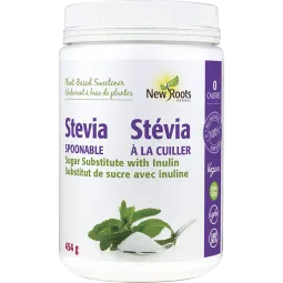 New Roots Stevia Sugar Spoonable 454 g | Unbeatable Prices, Daily Deals | VITASHOP