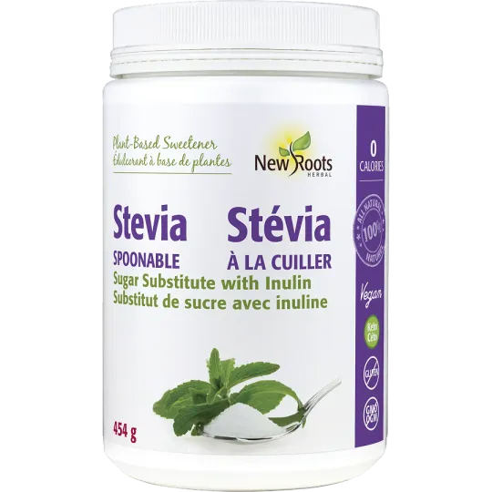 New Roots Stevia Sugar Spoonable 454 g | 每天不同折扣, 全网最低价格 | 种类齐全的保健品店铺 VITASHOP, 只有你想不到, 没有你买不到 !