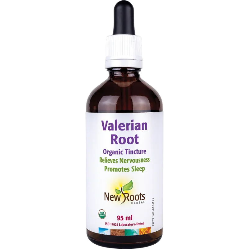 New Roots Valerian Root Certified Organic 95 ml | 每天不同折扣, 全网最低价格 | 种类齐全的保健品店铺 VITASHOP, 只有你想不到, 没有你买不到 !