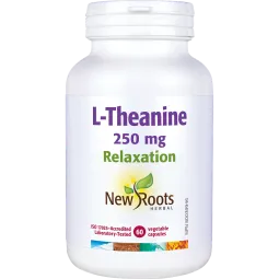 New Roots L-Theanine 250 mg 60 Capsules | Unbeatable Prices, Daily Deals | VITASHOP