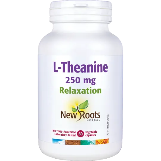 New Roots L-Theanine 250 mg 60 Capsules | 每天不同折扣, 全网最低价格 | 种类齐全的保健品店铺 VITASHOP, 只有你想不到, 没有你买不到 !