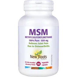 New Roots MSM Methylsulfonylmethane 100% Pure 850 mg 90 Capsules | 每天不同折扣, 全网最低价格 | 种类齐全的保健品店铺 VITASHOP, 只有你想不到, 没有你买不到 !