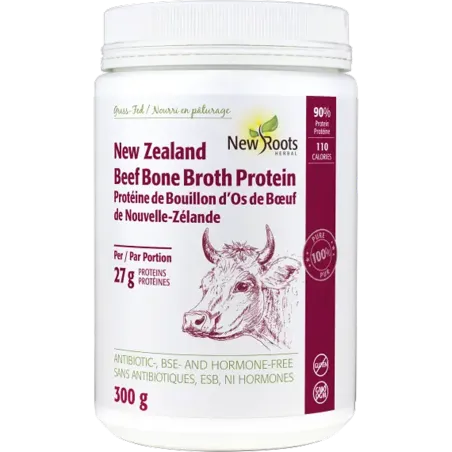 New Roots Beef Bone Broth Protein 300 g | Unbeatable Prices, Daily Deals | VITASHOP