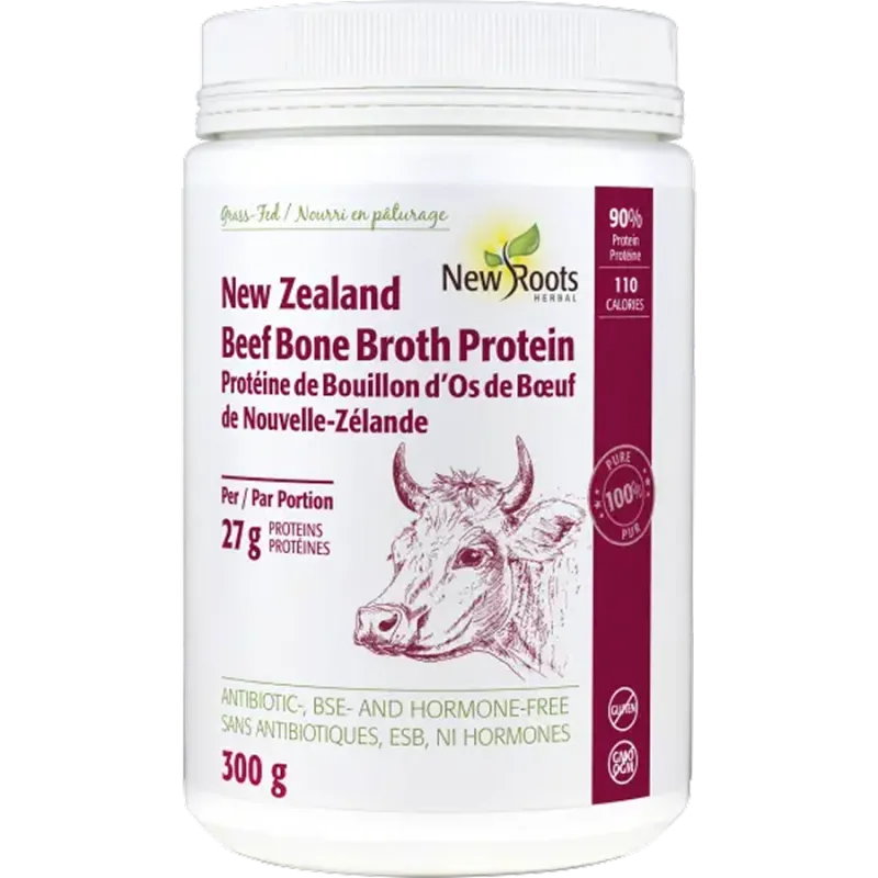 New Roots Beef Bone Broth Protein 300 g | Unbeatable Prices, Daily Deals | VITASHOP