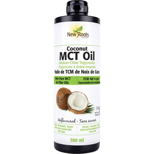 New Roots Coconut MCT Oil 500 ml | 每天不同折扣, 全网最低价格 | 种类齐全的保健品店铺 VITASHOP, 只有你想不到, 没有你买不到 !