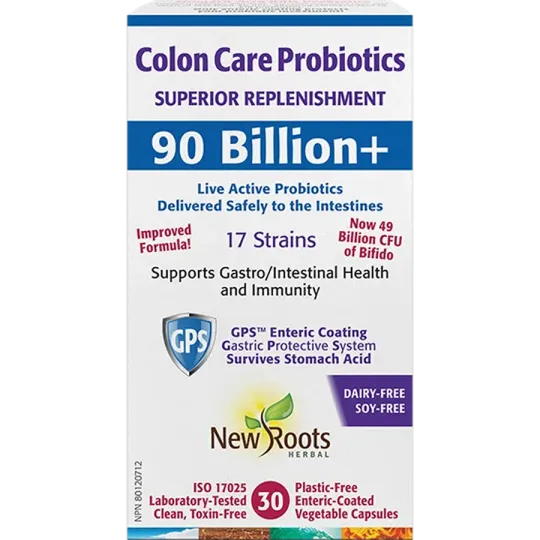 New Roots Colon Care Probiotics 30 Capsules | 每天不同折扣, 全网最低价格 | 种类齐全的保健品店铺 VITASHOP, 只有你想不到, 没有你买不到 !