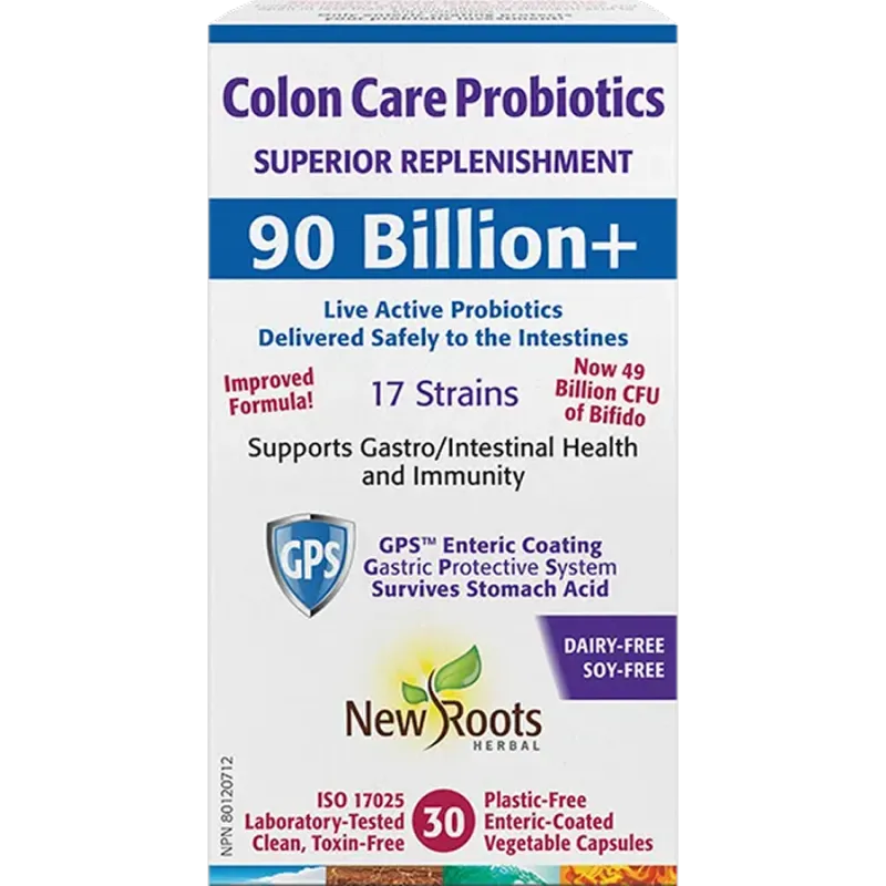 New Roots Colon Care Probiotics 30 Capsules | 每天不同折扣, 全网最低价格 | 种类齐全的保健品店铺 VITASHOP, 只有你想不到, 没有你买不到 !