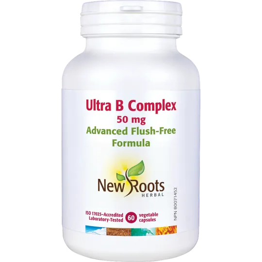 New Roots Ultra B Complex 50 mg 60 Capsules | 每天不同折扣, 全网最低价格 | 种类齐全的保健品店铺 VITASHOP, 只有你想不到, 没有你买不到 !