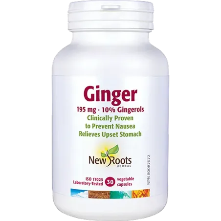 New Roots Ginger 195 mg 10% gingerols 30 Capsules | 每天不同折扣, 全网最低价格 | 种类齐全的保健品店铺 VITASHOP, 只有你想不到, 没有你买不到 !