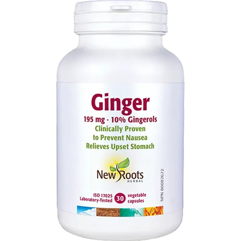 New Roots Ginger 195 mg 10% gingerols 30 Capsules | 每天不同折扣, 全网最低价格 | 种类齐全的保健品店铺 VITASHOP, 只有你想不到, 没有你买不到 !