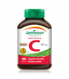 Jamieson 자미에슨 비타민 C 500 mg 타임드 릴리스 100 캡슐 | 매일 업데이트되는 특가 상품 | VITASHOP