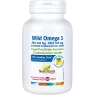 Wild Omega 3 EPA 330 mg DHA 165 mg Easy-Swallow Size Lemon Flavour 60 Softgels | Safest & Easiest Shopping Vitamins Online | VIT