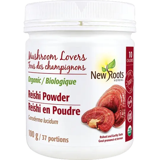 New Roots Reishi Powder 100 g | 每天不同折扣, 全网最低价格 | 种类齐全的保健品店铺 VITASHOP, 只有你想不到, 没有你买不到 !