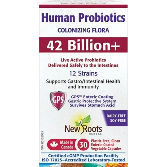 New Roots Human Probiotics 30 Capsules | 每天不同折扣, 全网最低价格 | 种类齐全的保健品店铺 VITASHOP, 只有你想不到, 没有你买不到 !