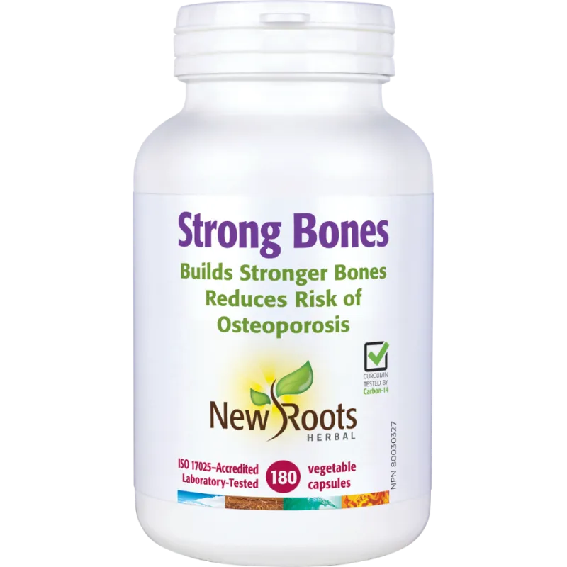 New Roots Strong Bones 180 Capsules | Unbeatable Prices, Daily Deals | VITASHOP