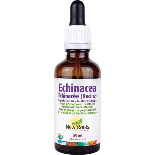 New Roots Echinacea Certified Organic 50 ml | Unbeatable Prices, Daily Deals | VITASHOP